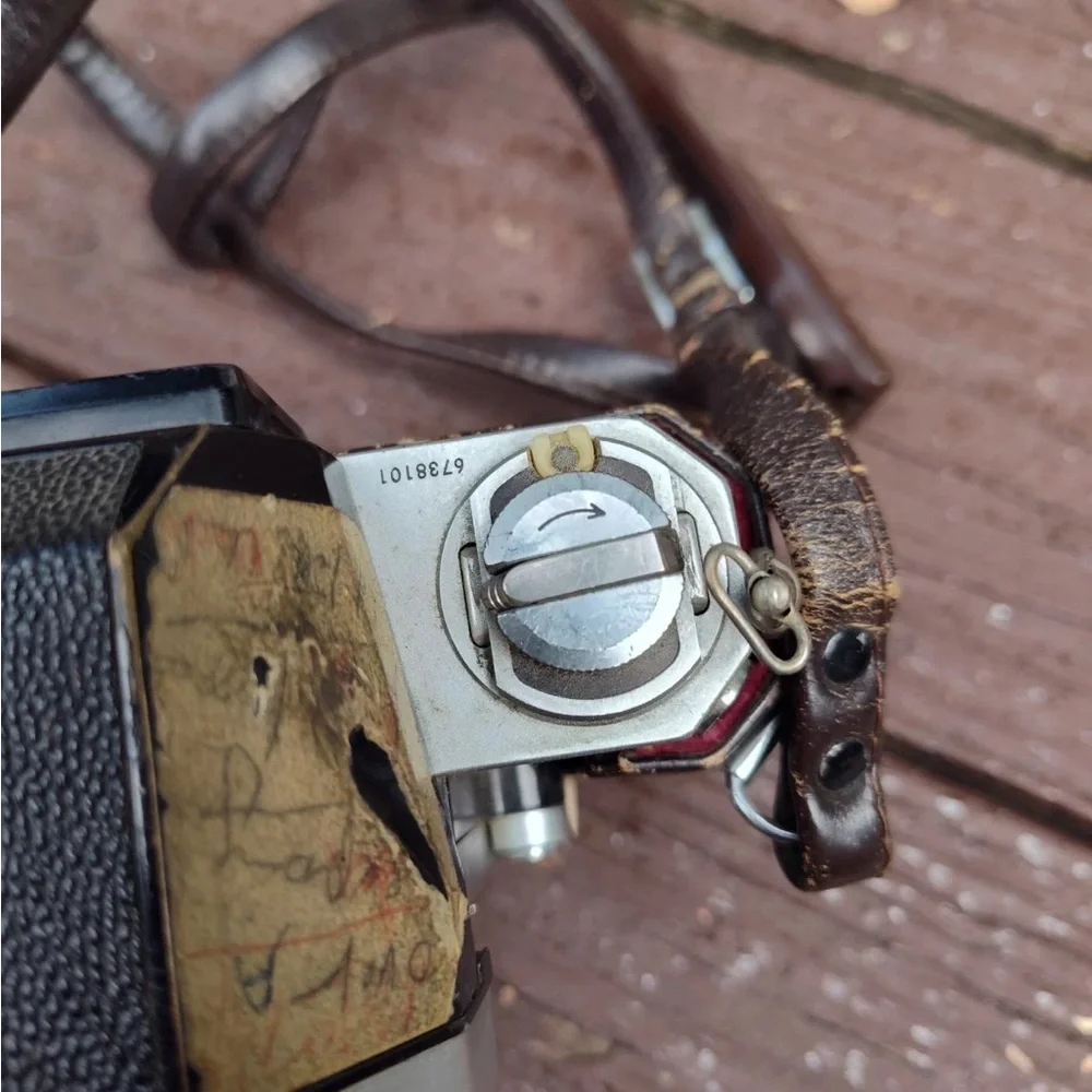 Nikon Vintage Black and Silver Camera Body